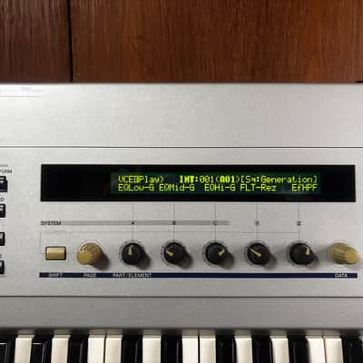 Yamaha CS6x CONTROL SYNTHESIZER Real time Control Modular Synthesis New internal battery image 4