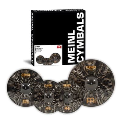 Meinl Classics Custom Dark CymbalSet CCD141620, Complete - Cymbal Set image 1