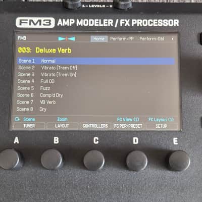 Fractal Audio FM3 Amp Modeler / FX Processor 2020 - 2022 - Black image 3