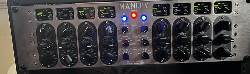 Manley Labs Massive Passive Mastering Version Stereo Tube Equalizer 2020 - Purple image 1