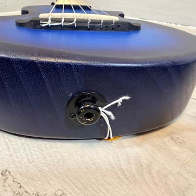 Ibanez AUP10FMNE-TBO 6-String Tenor Acoustic Electric Ukulele Blue w/ Bag 2024 image 12