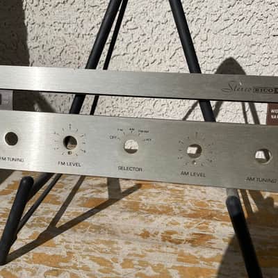 Vintage Eico ST69 Stereo AM-FM Tuner Faceplate 60s image 1