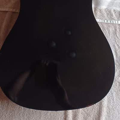 Mitchell D120 Dreadnought Acoustic Guitar Regular Black image 4