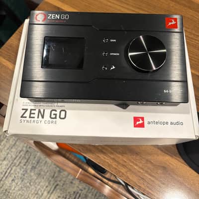 Antelope Zen Go Synergy Core Thunderbolt Audio Interface 2021 - Present - Black image 1