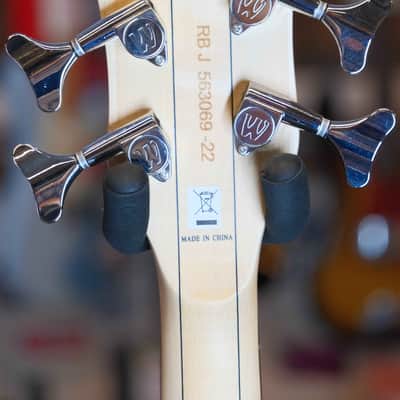 Warwick RockBass Streamer LX, 4-String, Metallic Blue High Polish image 6