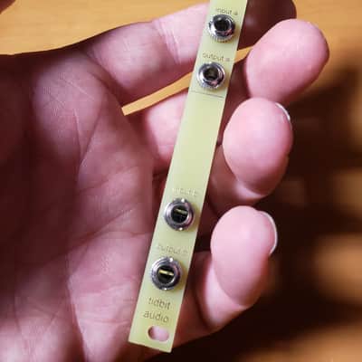 Tidbit Audio 2hp Random CV Generator / Quad Random Oscillator / Random Noise Generator 2023 Yellow/Gold image 8