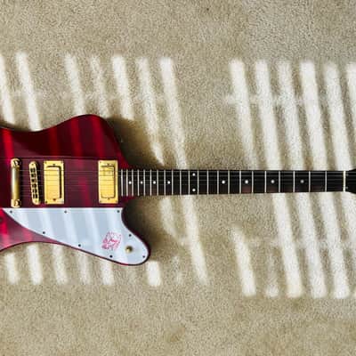 Rare! Gibson Firebird 1981 (’76 Spec) Bicentennial – All Original Cherry Finish image 2