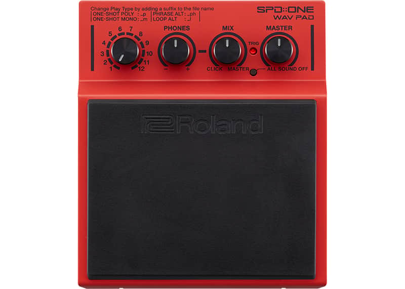 SPD-1W WAV Pad Percussion Pad  with mounting clamp image 1