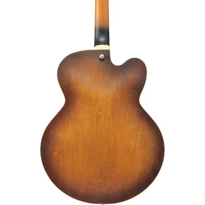 Ibanez AF55 Artcore Left Handed Hollow Body Electric Guitar - Tobacco Flat image 9