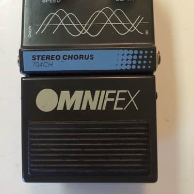 Omnifex 704ch Stereo Analog Chorus Rare Vintage Guitar Effect Pedal MIJ Japan image 1