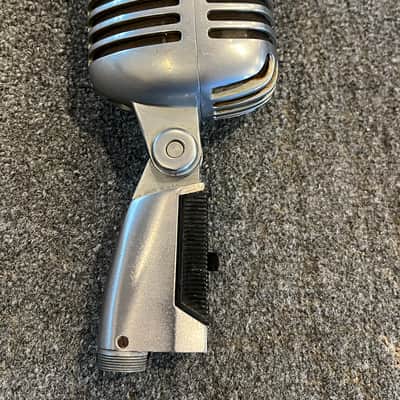 Shure 55SW Switch Unidyne Microphone Vintage 1960 Aluminum Pat Pending image 5