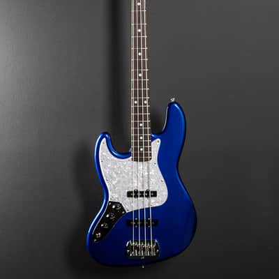 G&L JB Bass Left Hand 2017 Midnight Blue Metallic image 3