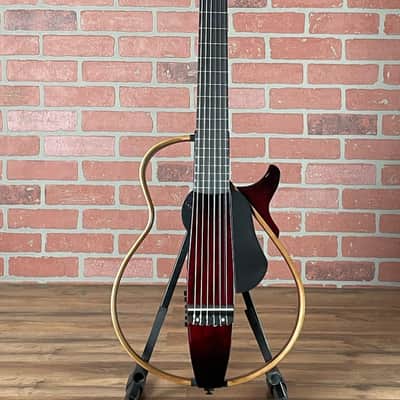Yamaha SLG200N Silent Nylon-string Guitar - Crimson Red Burst image 1