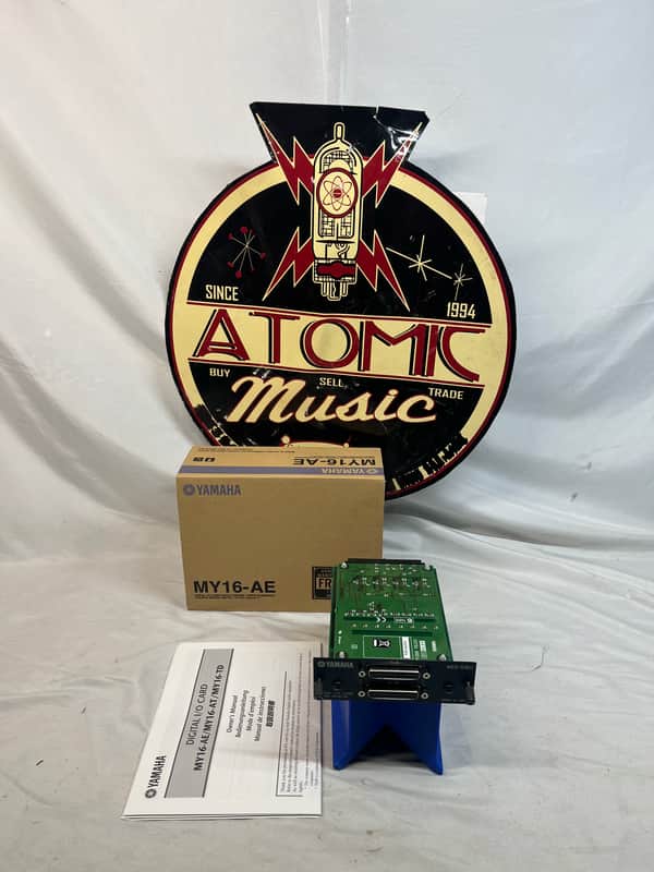 Yamaha MY16-AE Digital I/O AES Card with Box image 1