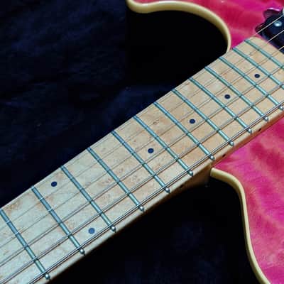Ernie Ball MUSICMAN Eddie Van Halen Signature 1992 - Trans Pink / EVH image 5