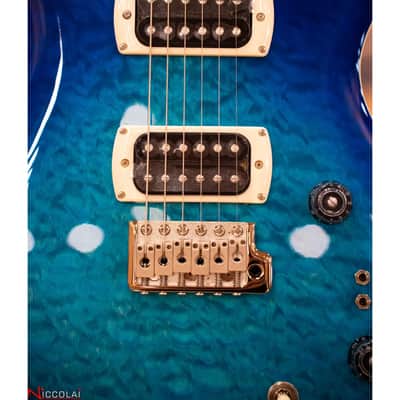 PRS SE CUSTOM 24-08 Quilt Lake Blue image 3