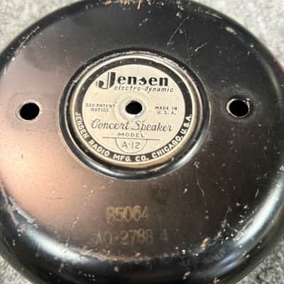 Vintage Jensen Concert Speaker Bell Covers Pair A-12 image 2