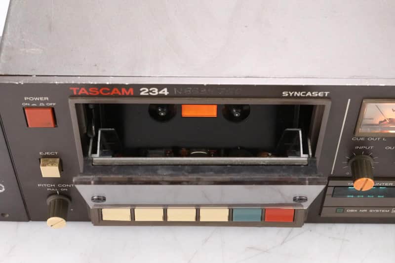 Tascam 234 Syncaset Professional 4 Track Cassette Deck #49592 | Reverb