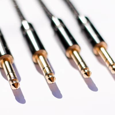Van Damme & Neutrik Jack TRS Patch Cables | Custom | Van Damme XKE | Studio & Tour Grade | Braided image 4