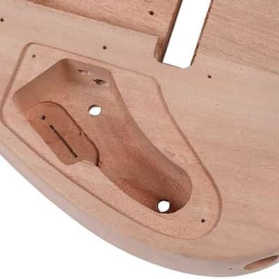 DIY Solderless Super Strat Ibby Style Guitar Kit - Mahogany Body & Maple Neck image 8