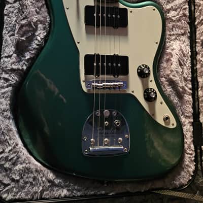 Fender Mod Shop Jazzmaster SHERWOOD GREEN LOLLAR BLACK BOBBIN PICKUPS image 2