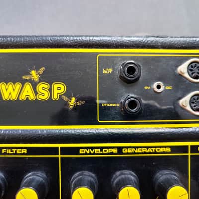 EDP Wasp + MIDI + VCF Mod + Original Box 1978 - Analog Synthesizer image 5