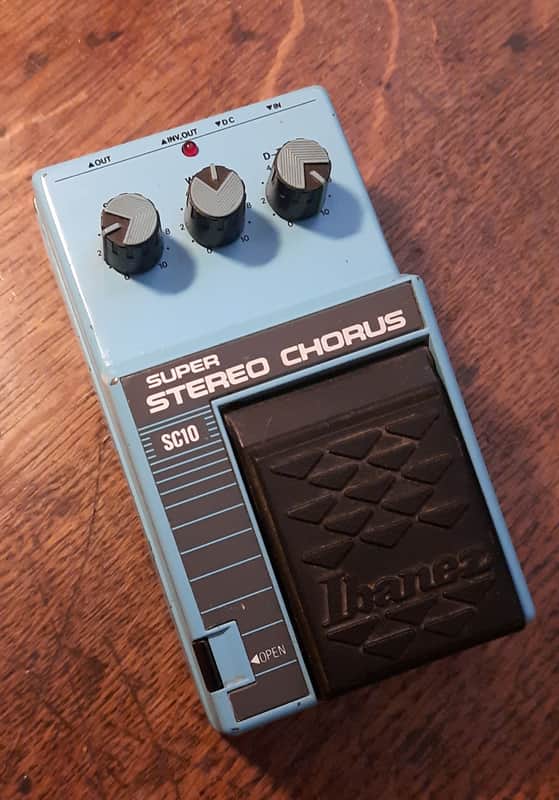 Ibanez SC10 Super Stereo Chorus 1980s - Blue image 1