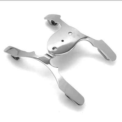 Crush X-Mount Tom Suspension Mount 8x6, Chrome (w/o Bracket) image 1