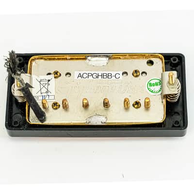 Epiphone Alnico Classic Pro Humbucker Gold Pickup ACPGHBB-C w/ Ring image 4