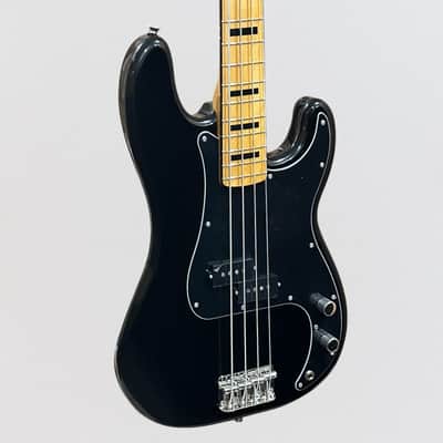 Fender Squier Classic Vibe '70s Precision P 4 String Electric Bass Guitar - Black image 2