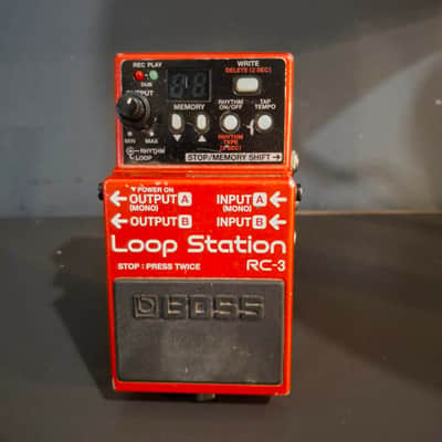 Boss RC-3 Loop Station 2011 - Present - Red image 1