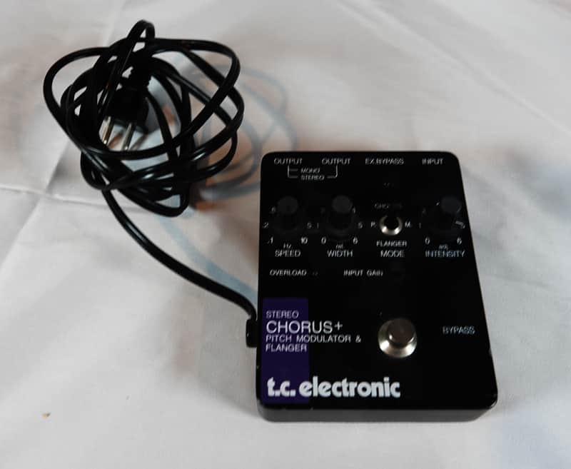 TC Electronic Stereo Chorus + Pitch Modulator & Flanger 1991 - 2016 - Black