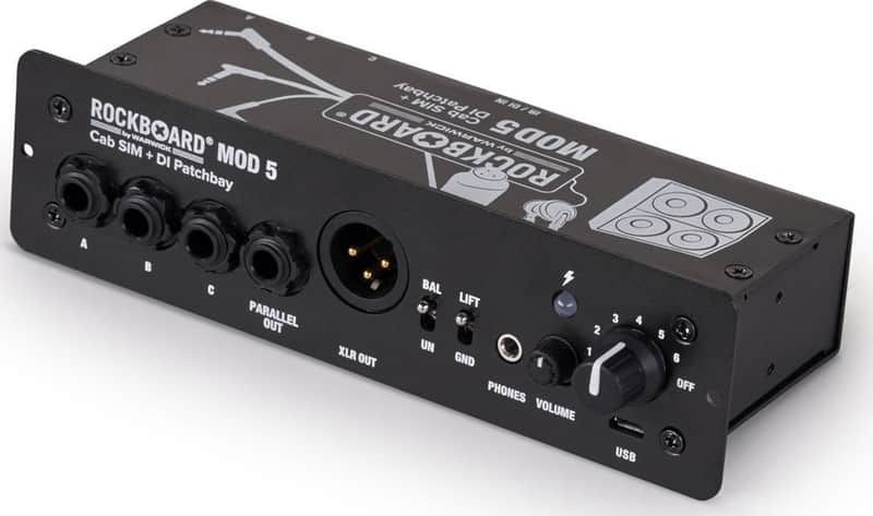 RockBoard MOD 5 - Cab SIM + DI Patchbay image 1