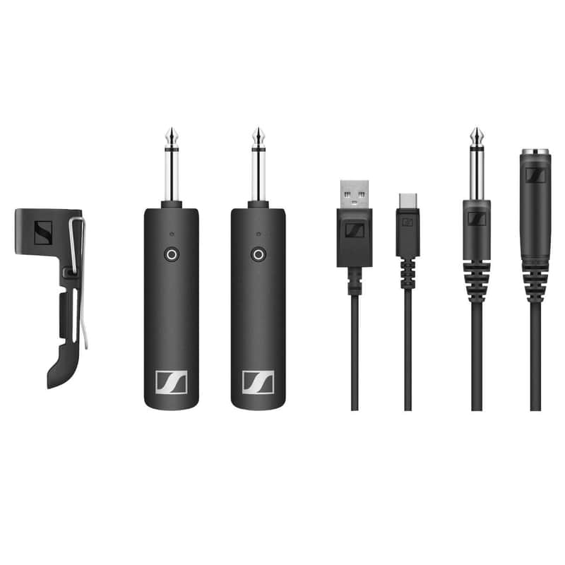 Sennheiser XSW-D-INSTR-BASE-SET Wireless Audio Instrument Base Set with Transmitter & Receiver - Open Box Mint image 1