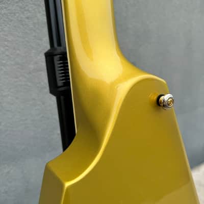ESP LTD KH-V Kirk Hammett Signature - Metallic Gold w/ Original Hardshell Case image 10