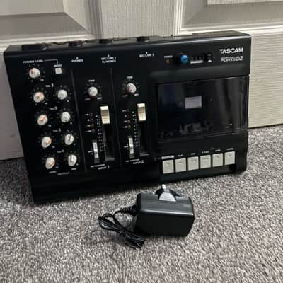 TASCAM Porta 02 Ministudio 4-Track Cassette Recorder 2000s - black [ custom pitch modded] image 6