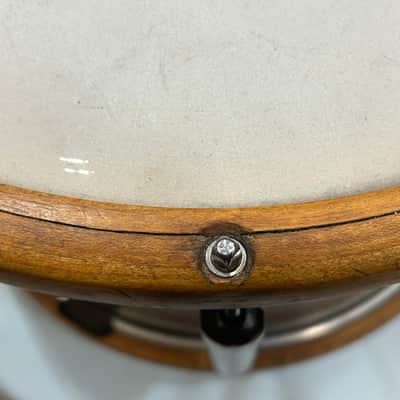 Ludwig 12" deep X 15" head Victory Marching Snare Drum (TL-2246) early 40's - Mahogany image 20