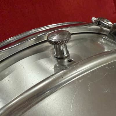 1969 Ludwig No. 404 Acrolite 5x14" Snare Drum with Keystone Badge image 16