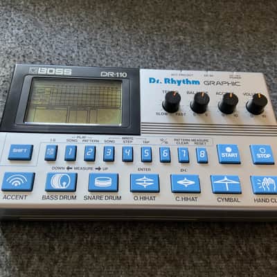 Boss DR-110 Dr. Rhythm 1980s - Silver image 5
