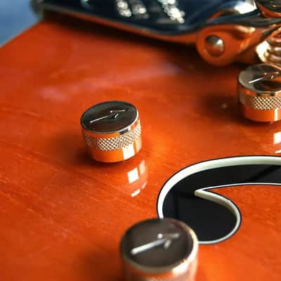 GRETSCH "G6120 Eddie Cochran Signature Hollow Body, Maple Satin" HARDCASE, PAPERS image 4
