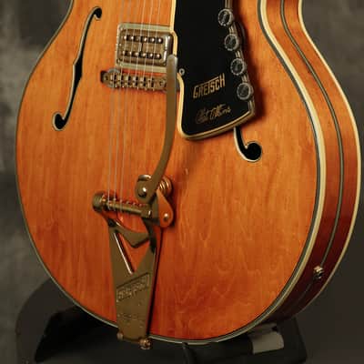 1973 Gretsch 7690 Super Chet Autumn Red Stain faded Orange image 10