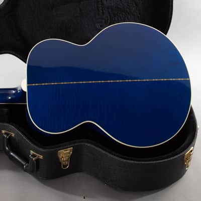 2015 Gibson Custom Shop Limited Edition SJ-200 – Trans Blue | OHSC + COA | Rare image 8