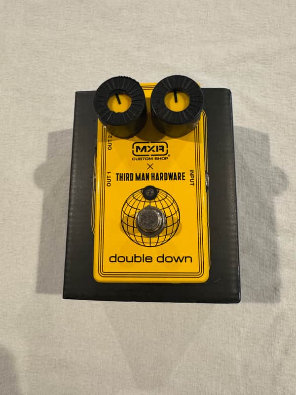 MXR CSP042 Third Man Hardware Double Down Limited Edition - Reverb Exclusive 2022 - Yellow image 1