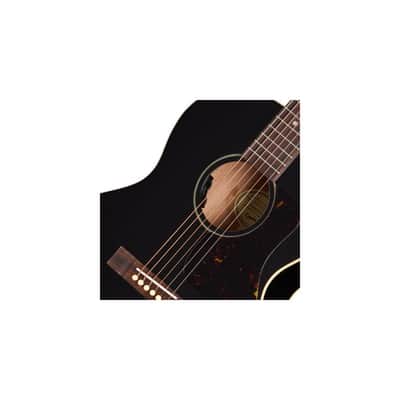 Epiphone Blues King Studio Ebony Acoustic/Electric Guitar image 7