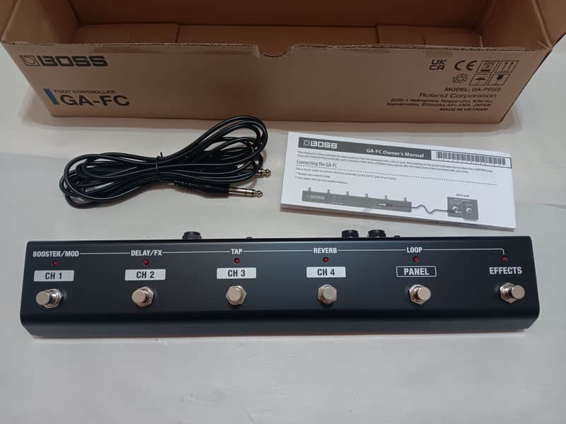 BOSS GA-FC (C) Foot Controller for hands-free control of BOSS/Roland Guitar/Bass - BRAND NEW image 1