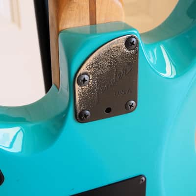 Fender HM Strat 1988-89 Custom/Modded - Ice Blue w/OHSC image 12