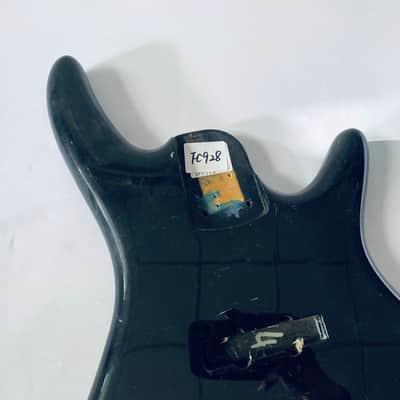 Glossy Black Bass Basswood Body DIY Project image 2