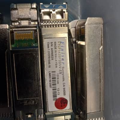Lot of 100 Fiberstore & Finistar 8Gig SFP Memory Modules 8g Gigabyte image 4
