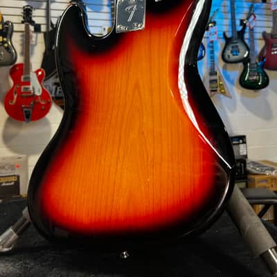 Fender Player Jazz Bass - 3-Tone Sunburst with Maple Fingerboard Authorized Deal! 526 FREE PLEK! image 9