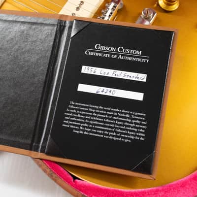 Gibson Custom 1956 Les Paul Goldtop Reissue VOS - Double Gold image 14